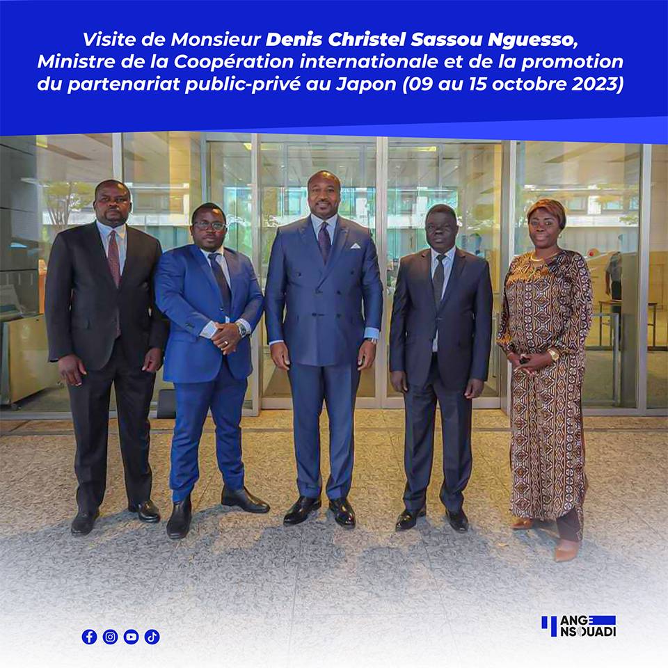 Visite de Monsieur Denis Christel Sassou Nguesso, Ministre de la coopération internationale et de la promotion du partenariat public-privé au Japon (09 au 15 octobre 2023)
